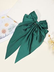 Kẹp tóc trang trí nơ dùng hàng ngày cho bé gái Kiểu tóc thường ngày dễ thương Halloween - màu xanh lá - Xem 3