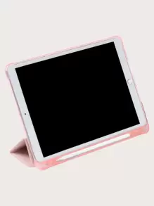 Vỏ trơn tương thích với iPad - Hồng - Xem 4
