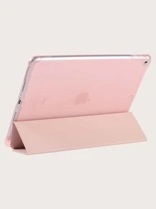 Vỏ trơn tương thích với iPad - Hồng - Xem 8