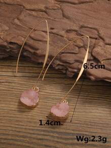 Hoa tai tròn quyến rũ - Nhiều màu - Xem 3