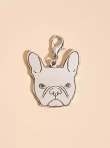 1pc Metal Stainless Steel Customized Laser Engraved Pet ID Tag, Dog And Cat Gift Accessory - Multicolor - View 1