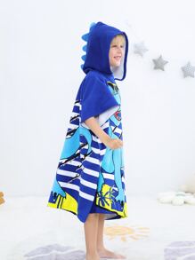 Khăn tắm cho trẻ em hoạt hình khủng long - Nhiều màu - Xem 2