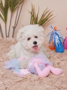 1件感恩節火雞設計寵物毛絨玩具 - 彩色 - 查看 2