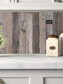 Giấy dán tường hoa văn bằng gỗ 1roll - Nhiều màu - Xem 3