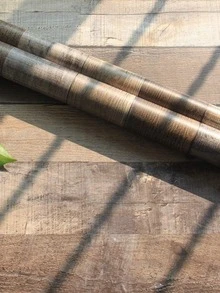 Giấy dán tường hoa văn bằng gỗ 1roll - Nhiều màu - Xem 5