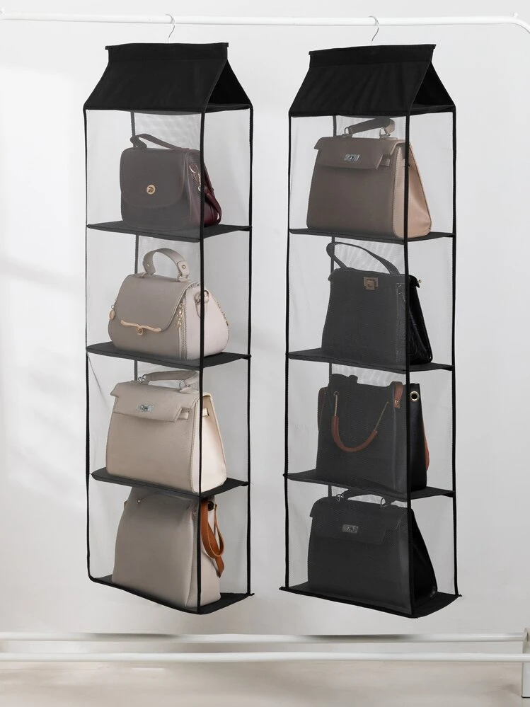 1 pieza Bolsa colgante Bolsa de almacenaje - Negro - Añade 1