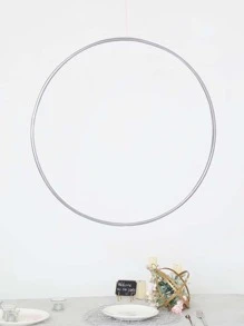 1 Bộ Nhựa Trang Trí Bóng Vòng Vòng Hoa, Trung Tâm Tiệc Bóng Vòng Hoa, Trang Trí Cảnh - trắng - Xem 3