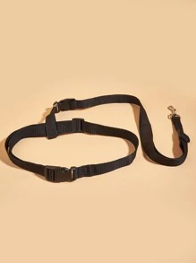 1set Solid Color Pet Leash - Black - View 3