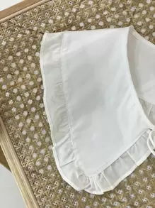 DAZY Solid Faux Dickey Collar Valentines