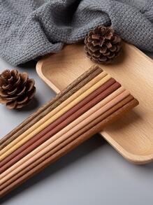 10 piezas Palillo de madera - Multicolor - Ver 4