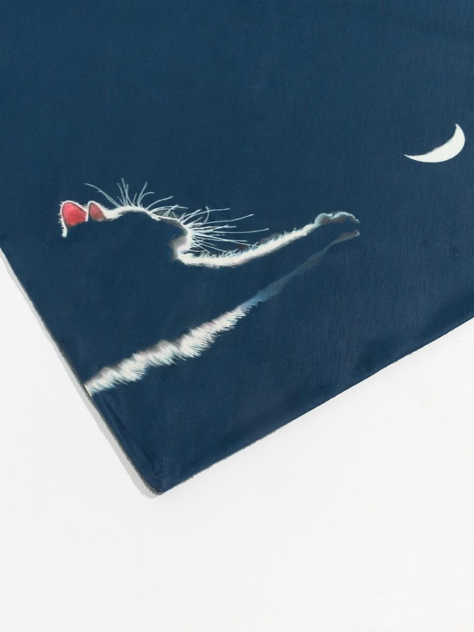 Cat & Moon Pattern Scarf