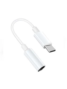 Type-C Audio Cable Adapter - White - View 2