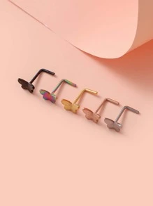 5 cái bướm trang trí mũi Stud - Nhiều màu - Xem 2