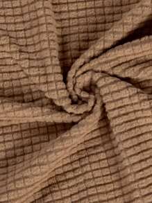 Bọc ghế đàn hồi màu trơn, bọc ghế tối giản tại nhà - Lạc đà - Xem 2