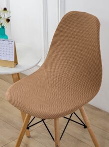 Bọc ghế đàn hồi màu trơn, bọc ghế tối giản tại nhà - Lạc đà - Xem 4