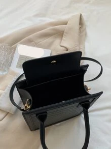 CONTAINEVERY Túi đeo chéo Nữ Có thể điều chỉnh được Tay cầm Top - màu đen - Xem 4