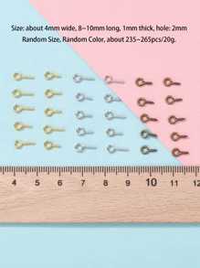1入組羊眼睛指甲DIY首飾配件 - 彩色 - 查看 5