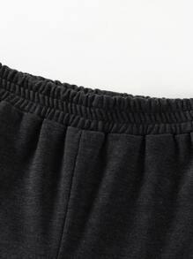 Baby 3pcs Elastic Waist Solid Shorts - Multicolor - View 3