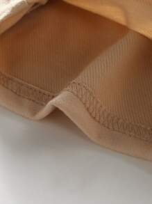 Baby 3pcs Elastic Waist Solid Shorts - Multicolor - View 4