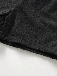 Baby 3pcs Elastic Waist Solid Shorts - Multicolor - View 8