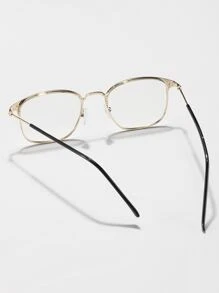 Đàn ông đổi màu ống kính Kính thời trang Kính râm cổ điển Phụ kiện - Vàng - Xem 4