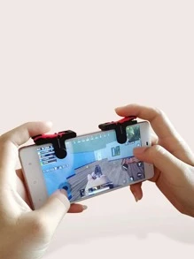 4pcs Gaming Finger Sleeve Auxiliary Set - Black - View 2