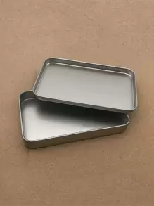 1 pieza Caja de lata de color al azar - Multicolor - Ver 3