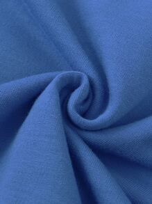 Áo nỉ bé trai Nhiệt đới Slogan Giải trí - Màu xanh lam - Xem 4