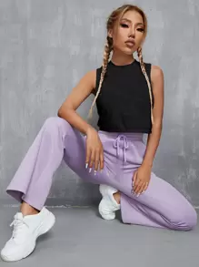 Easithlete 吸汗透氣柔軟運動背心 - 黑色 - 查看 4