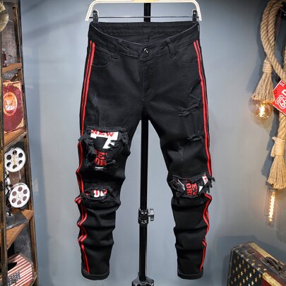 Men Cotton Letter P…