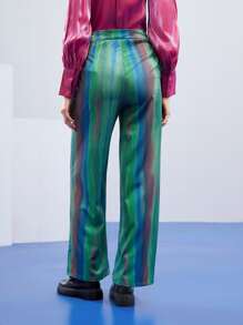 Landing At Noon Quần nữ Túi Dây kéo Cà vạt nhuộm Thanh lịch - Nhiều màu - Xem 2