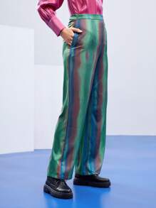 Landing At Noon Quần nữ Túi Dây kéo Cà vạt nhuộm Thanh lịch - Nhiều màu - Xem 3