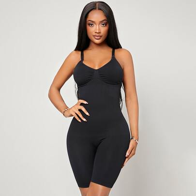 Solid Shapewear Bodysuit