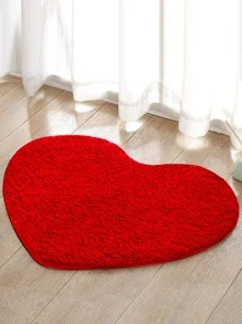 Tappeto a forma di cuore - Rosso - Visualizzare 1