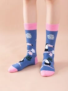 Vớ hoa văn động vật & thực vật - Nhiều màu - Xem 1