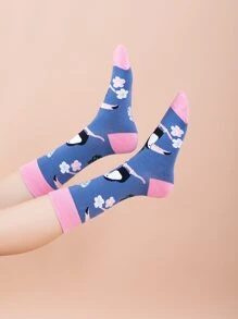 Vớ hoa văn động vật & thực vật - Nhiều màu - Xem 2