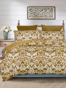 Bộ bìa duvet in đồ họa không có chất làm đầy - gừng - Xem 1