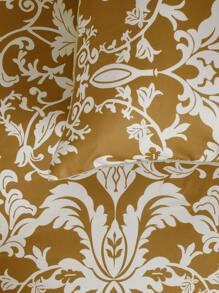 Bộ bìa duvet in đồ họa không có chất làm đầy - gừng - Xem 4