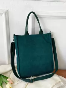 Minimalist Tote Bag - Green - View 3