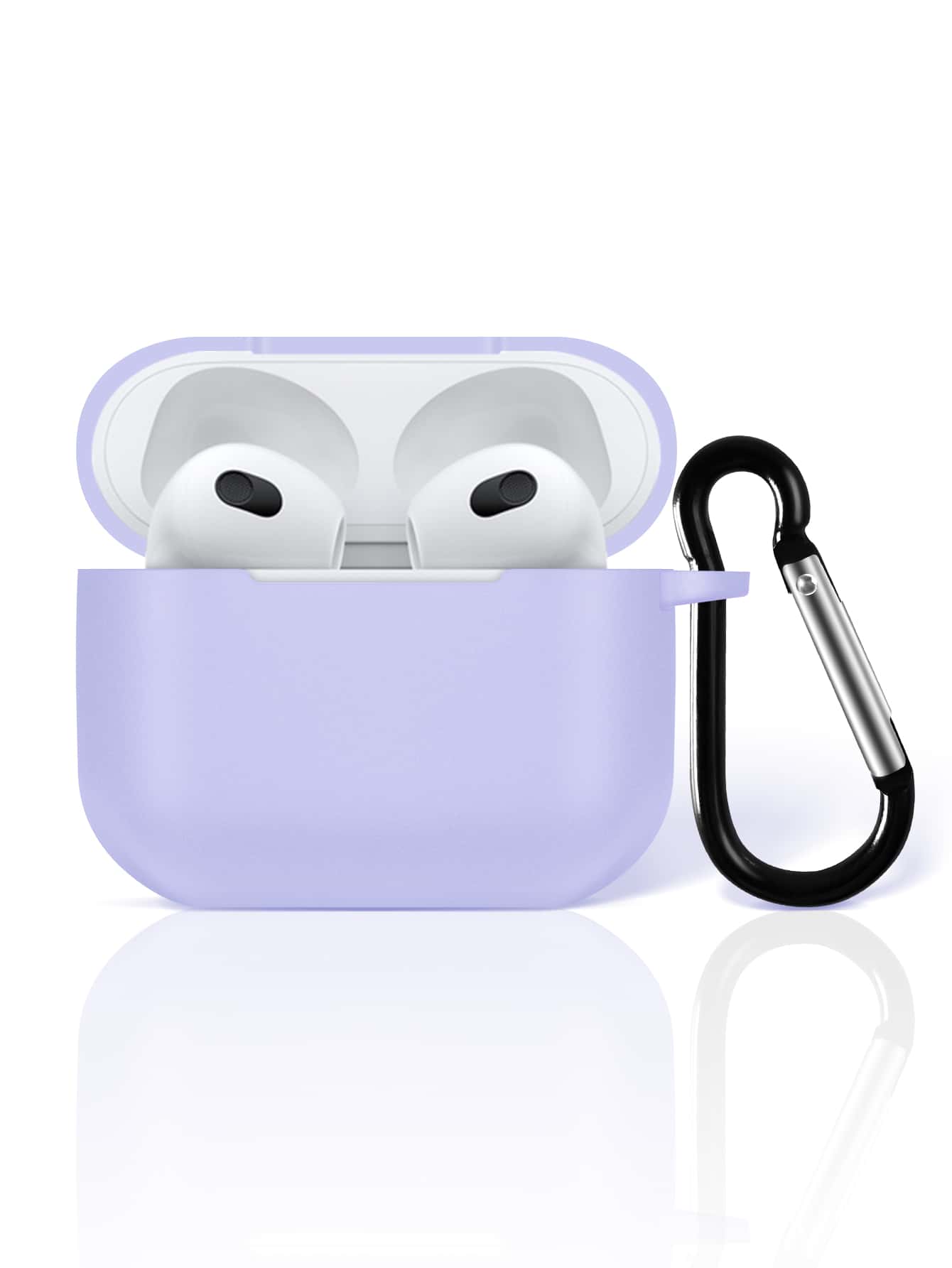 Funda compatible con Airpods 3 simple - Morado - Ver 1