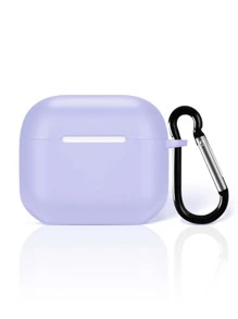 Funda compatible con Airpods 3 simple - Morado - Ver 3