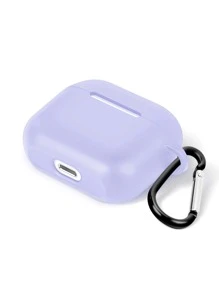 Funda compatible con Airpods 3 simple - Morado - Ver 4