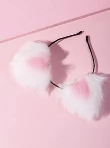 Diadema Disfraz de gato orejas - Multicolor - Ver 2