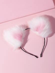 Diadema Disfraz de gato orejas - Multicolor - Ver 7