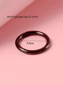 極簡鼻環不銹鋼時尚朋克完美穿孔適合女士和男士身體鏈禮品