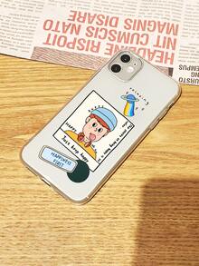 Funda de celular transparente con dibujos animados - Multicolor - Ver 2