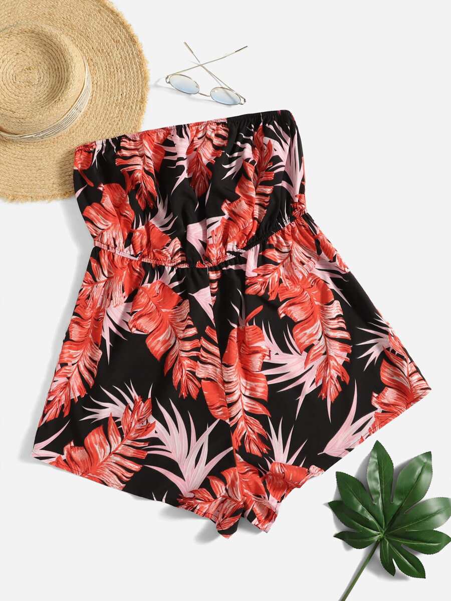 Jumpsuits Plus Size Nhiệt đới Boho - Nhiều màu - Xem 1