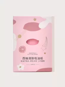 Portable Oil Blotting Paper For Oily Skin Care, 100 Sheets Extractable Grapefruit Absorbing Oil Control Film Natural Soft Face Tissues For Men Women Travel Supplies, Easy To Grab One,Skincare,Room Decor,Home Decor,Bedroom Decor,Bathroom,Christmas Gifts,Bathroom Decor,Travel,Travel Stuff,Wedding,Christmas Party,Mom Gifts,Home,Room,House Decor,Christmas Gift,Gifts For Mom,Birthday,Pink Room Decor,Living Room Decor,Bedroom,Gifts For Men,Dad Gifts,Mushroom,New Years,Mom,Accessories,Gifts For Dad,Friends,Funny Gift - Pink - View 1