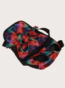 1pc Random Pattern Pet Carrier - Multicolor - View 2