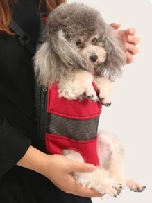 1pc Random Pattern Pet Carrier - Multicolor - View 6